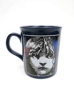 Vintage 1986 Les Miserables Mug